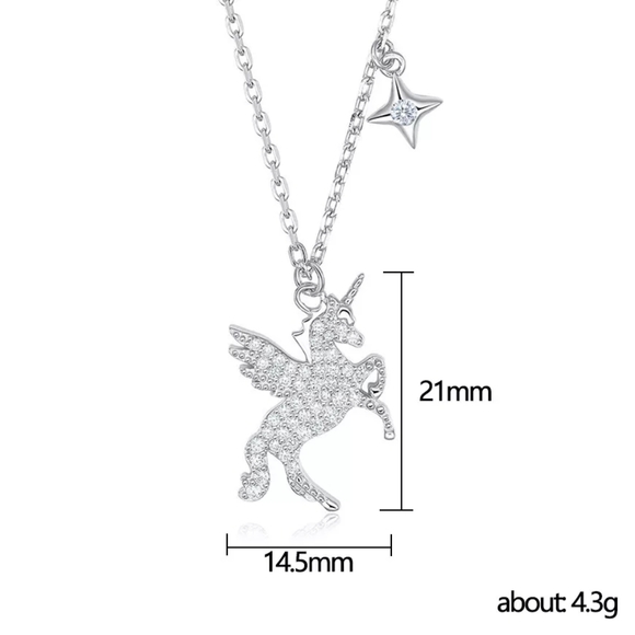 Pretty Unicorn Necklace - Picture 5 of 6